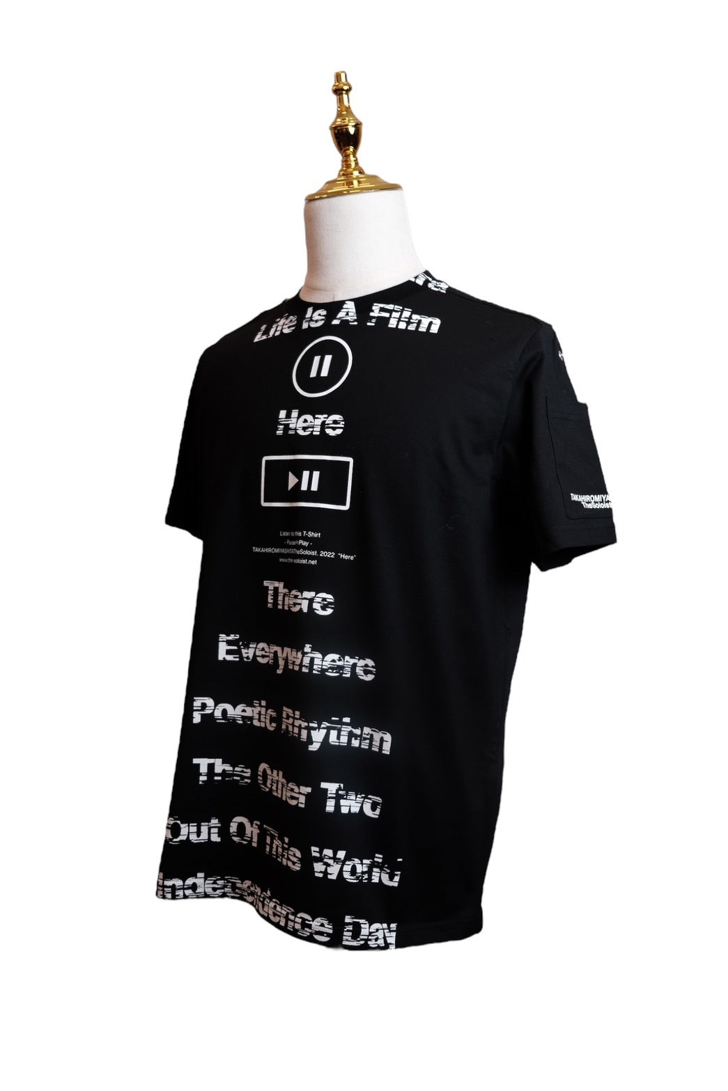 TAKAHIROMIYASHITATheSoloist. “Life Is A Film” Graphic T-Shirt