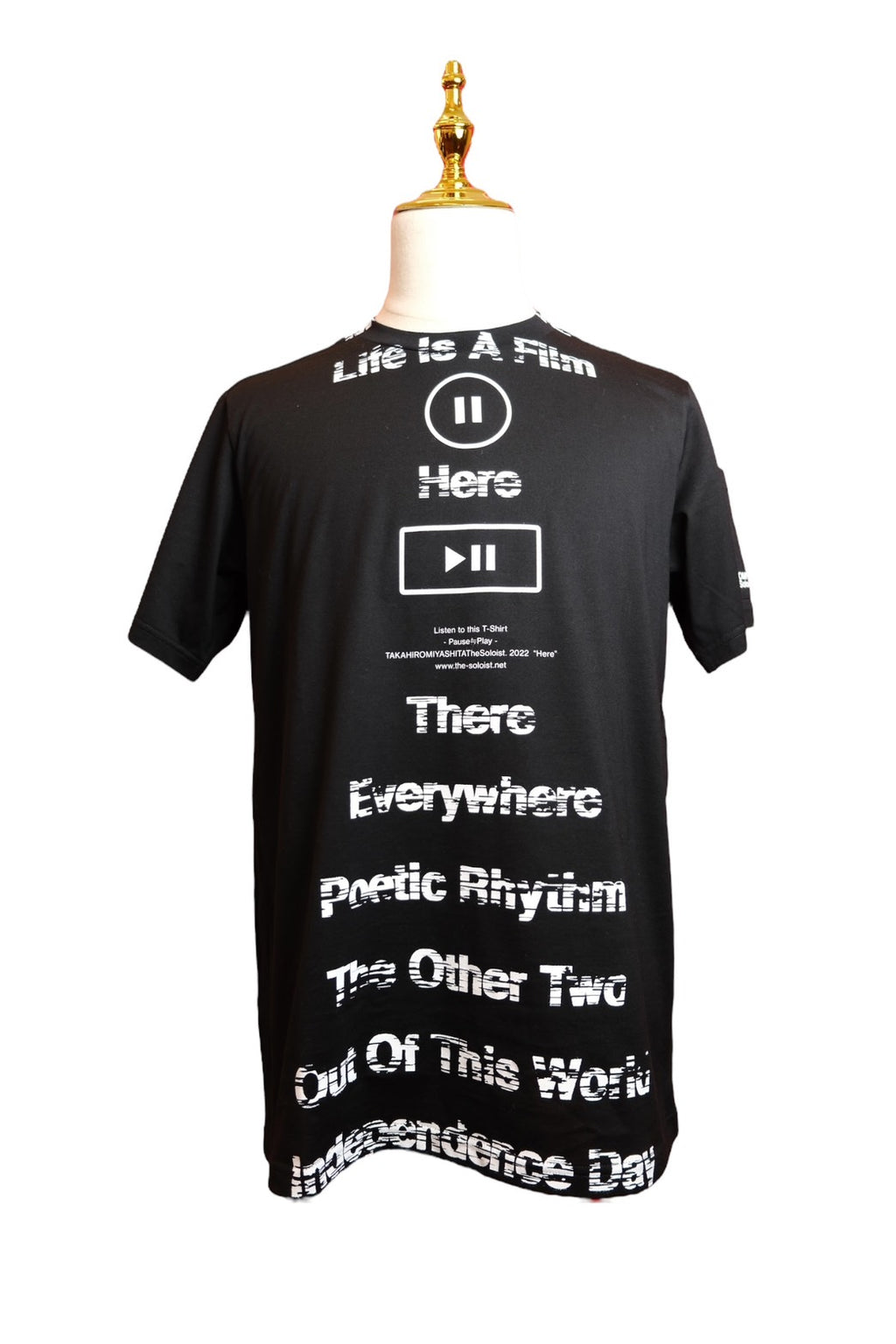TAKAHIROMIYASHITATheSoloist. “Life Is A Film” Graphic T-Shirt