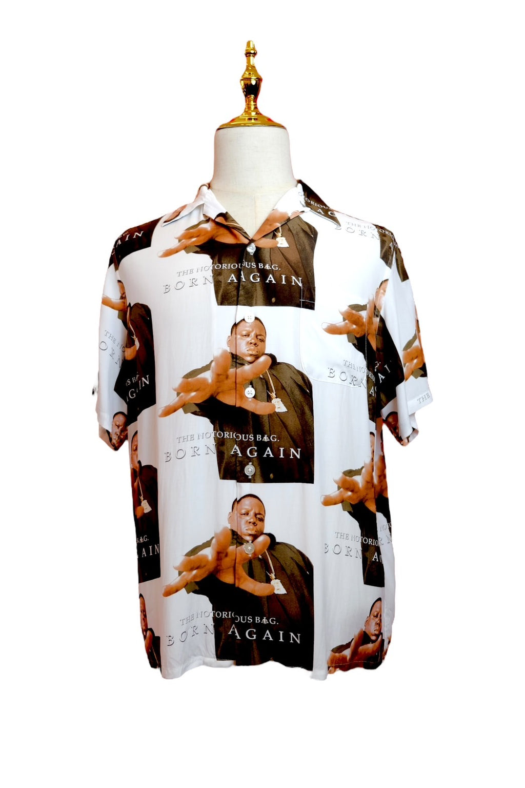 WACKO MARIA × The Notorious B.I.G. – BORN AGAIN Aloha Shirt / "Guilty Parties" Series
