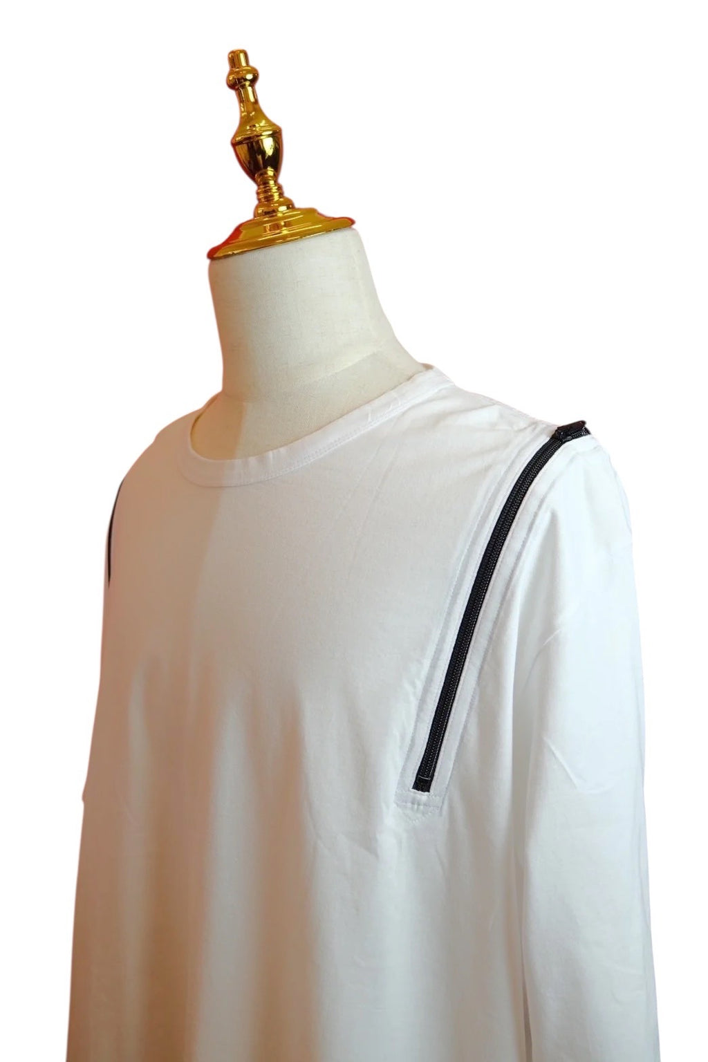 Y's by Yohji Yamamoto Layered Shoulder T-Shirt