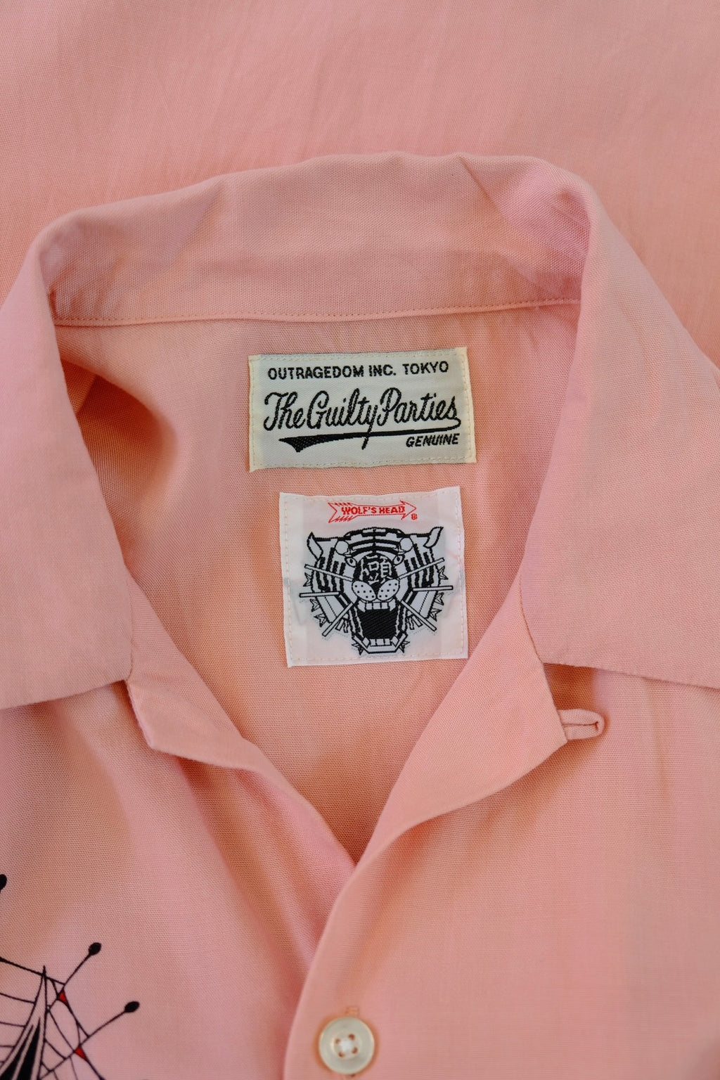 Wacko maria spider aloha shirt