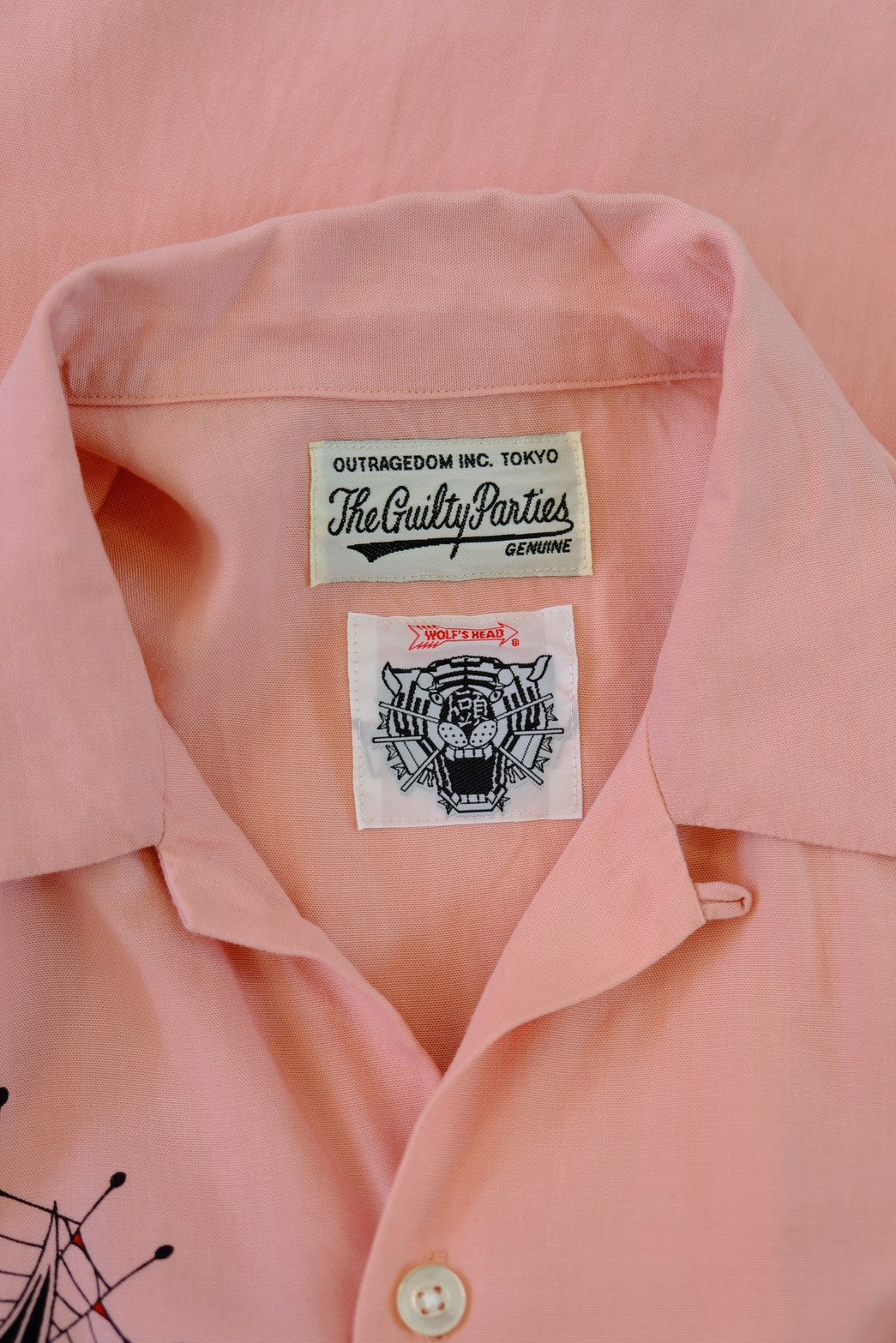 Wacko maria spider aloha shirt