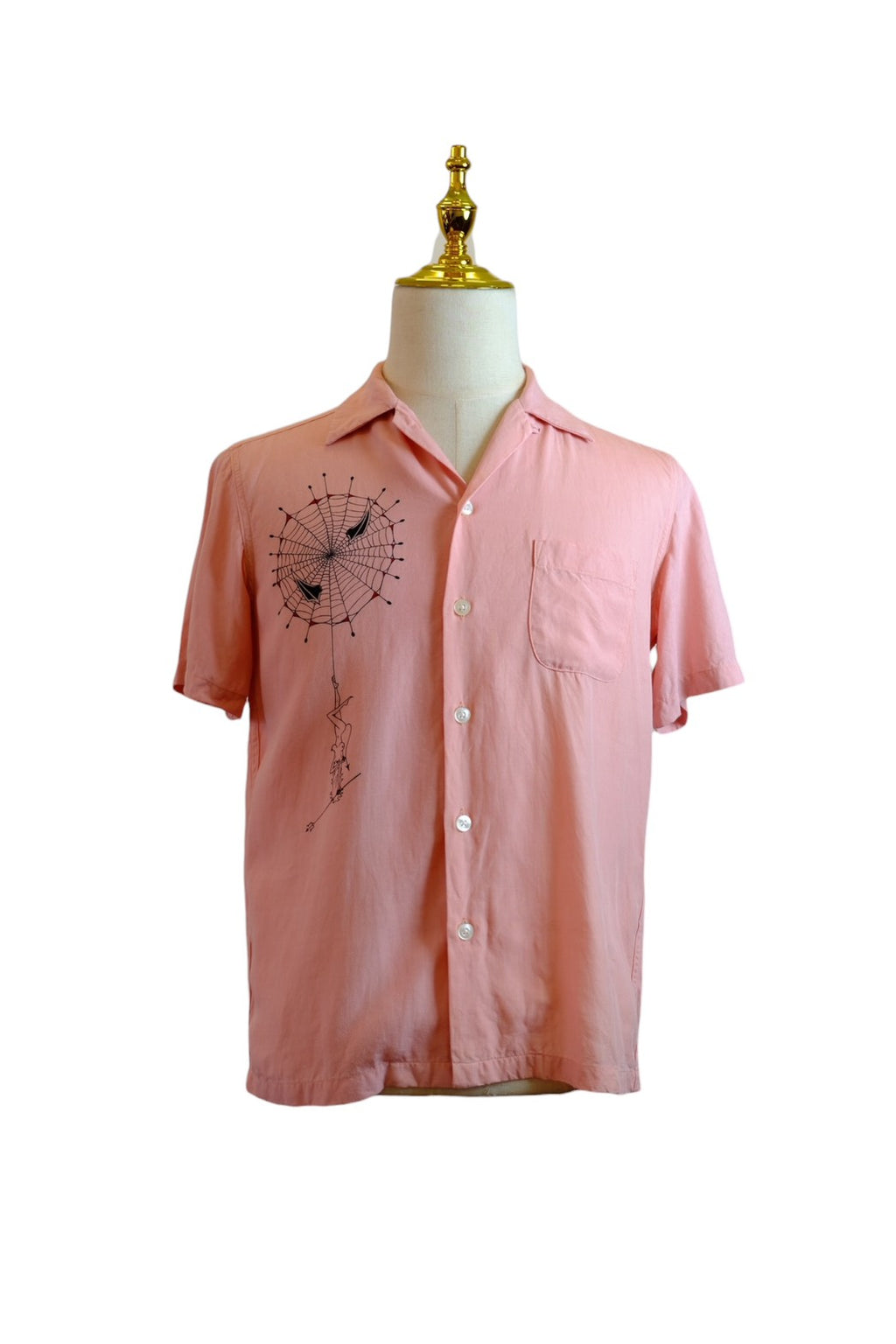 Wacko maria spider aloha shirt