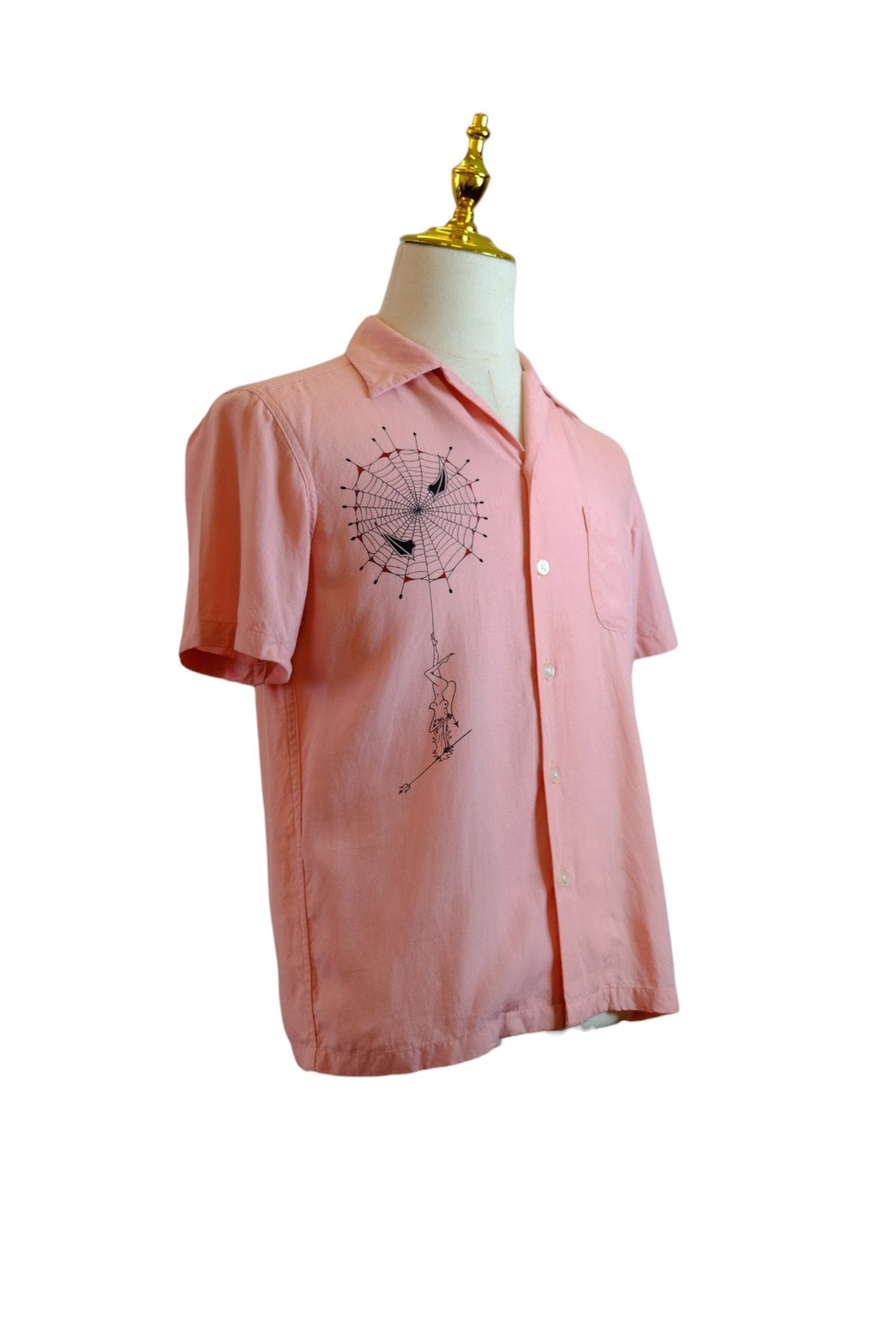 Wacko maria spider aloha shirt