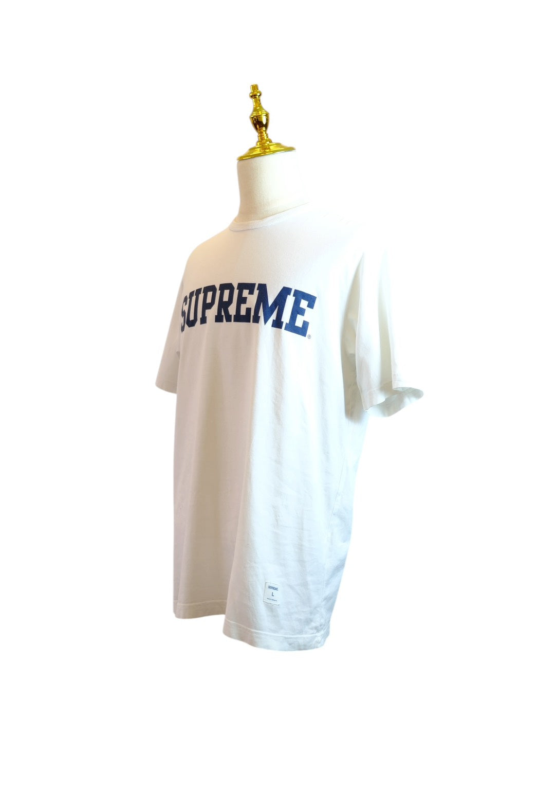 SUPREME 17SS Collegiate Logo Tee