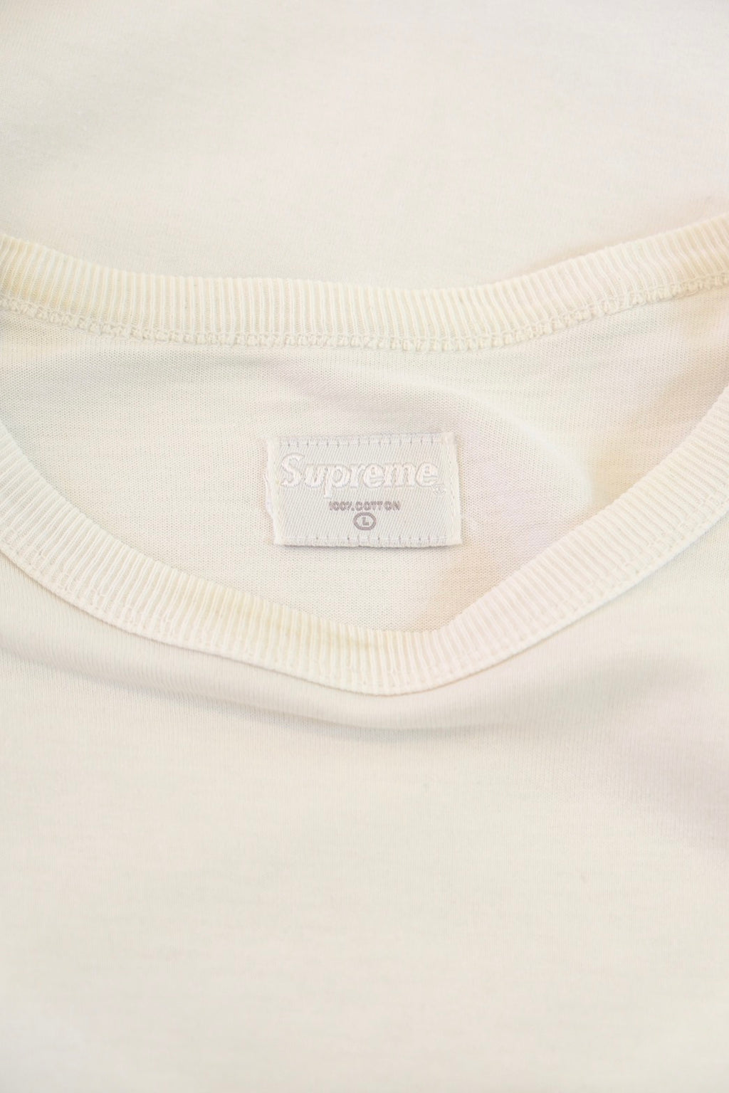 SUPREME 17SS Collegiate Logo Tee